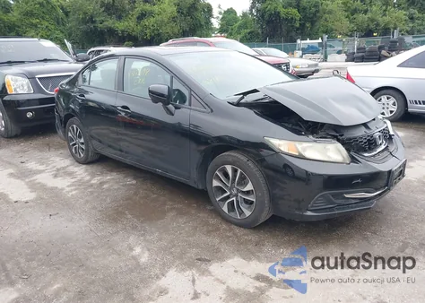 2015 Honda Civic Ex from USA, damaged, VIN 19XFB2F81FE229414
